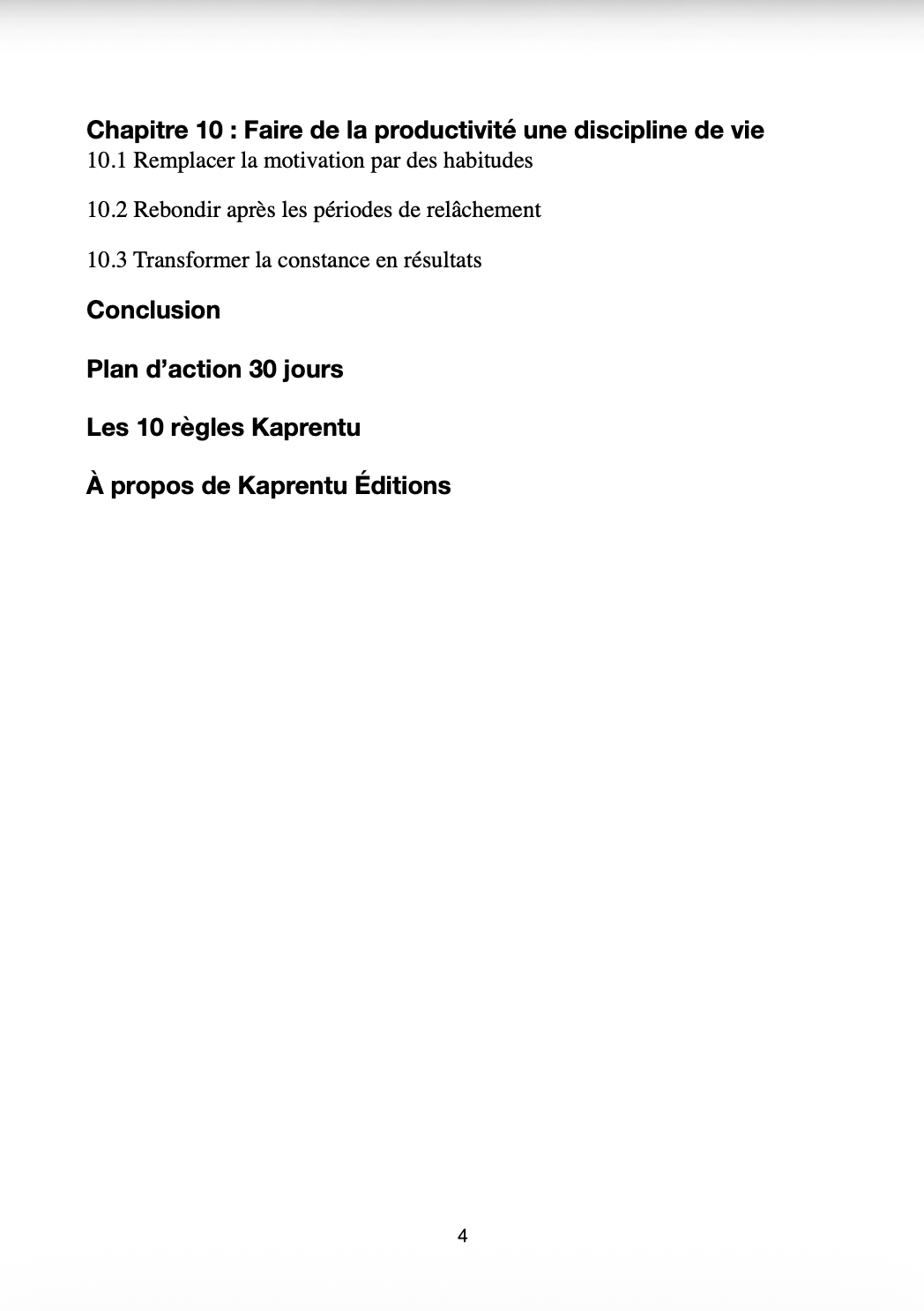 Devenir Ultra Productif - La méthode simple pour mieux s'organiser, se concentrer et accomplir l'essentiel